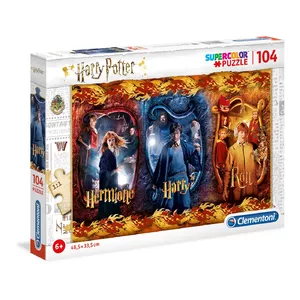 Jigsaw Puzzle Clementoni Harry Potter 104 pieces — ages 6–8, film theme