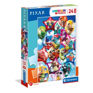 Koka puzle Clementoni Pixar Party — 24 detaļas, Multfilmas, Vecums 3–5