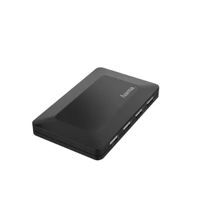 Hama 00200122 interfeisa centrmezgls USB 2.0 480 Mbit/s Melns