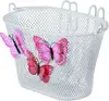 Basil Jasmin Butterfly front steel bicycle basket Photo 2