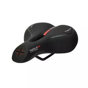 Velosipēda sēdeklis Wittkop Medicus Twin 2.0 — bērnu velosipēda sēdeklis, ergonomisks