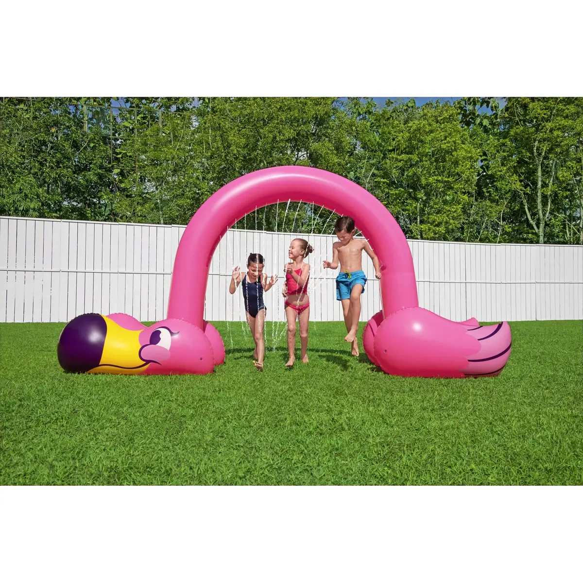 Bestway piepūšamais Jumbo Flamingo laistītājs 3,40 x 1,10 x 1,93 m Photo 14