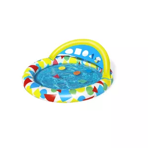 Bestway 47" x 46" x 18"/1.20m x 1.17m x 46cm Splash & Learn Kiddie Pool