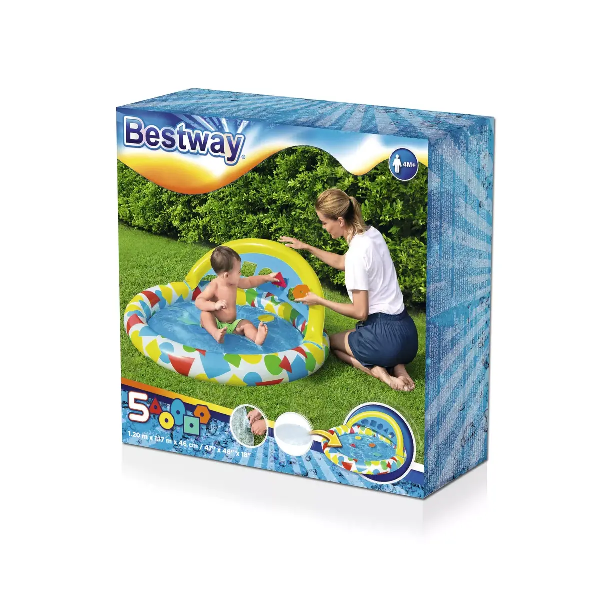 Надувной бассейн Bestway 52378 Photo 19