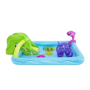 Надувной игровой бассейн Bestway Fantastic Aquarium модель 53052 — компактный детский бассейн