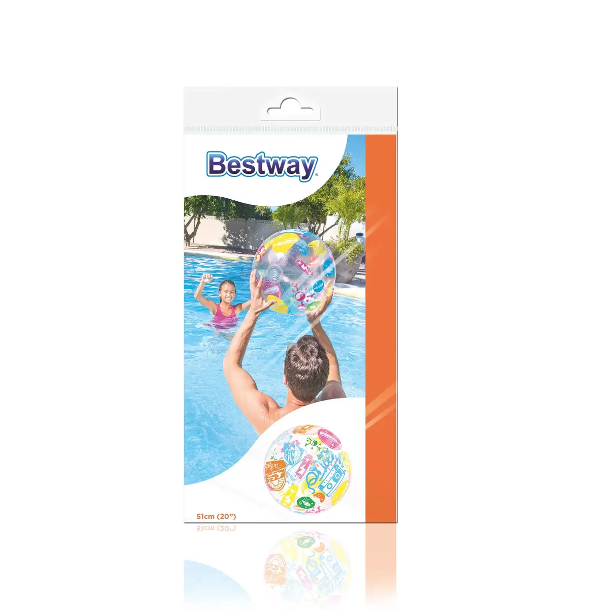 Надувной пляжный мяч Bestway 31036 — 51 см Photo 8