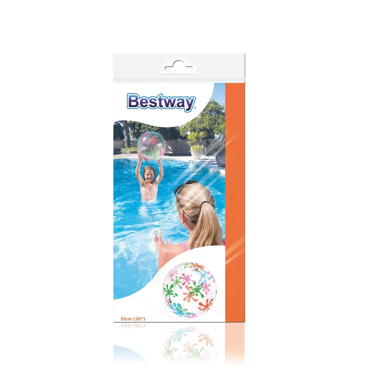 Надувной пляжный мяч Bestway 31036 — 51 см Photo 9