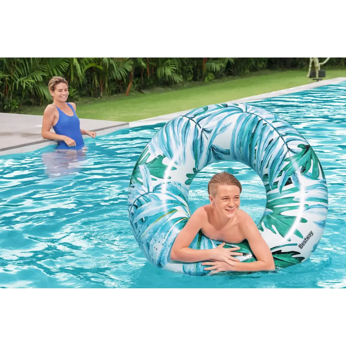 Надувной круг Bestway Tropical Palms 36237 Photo 19