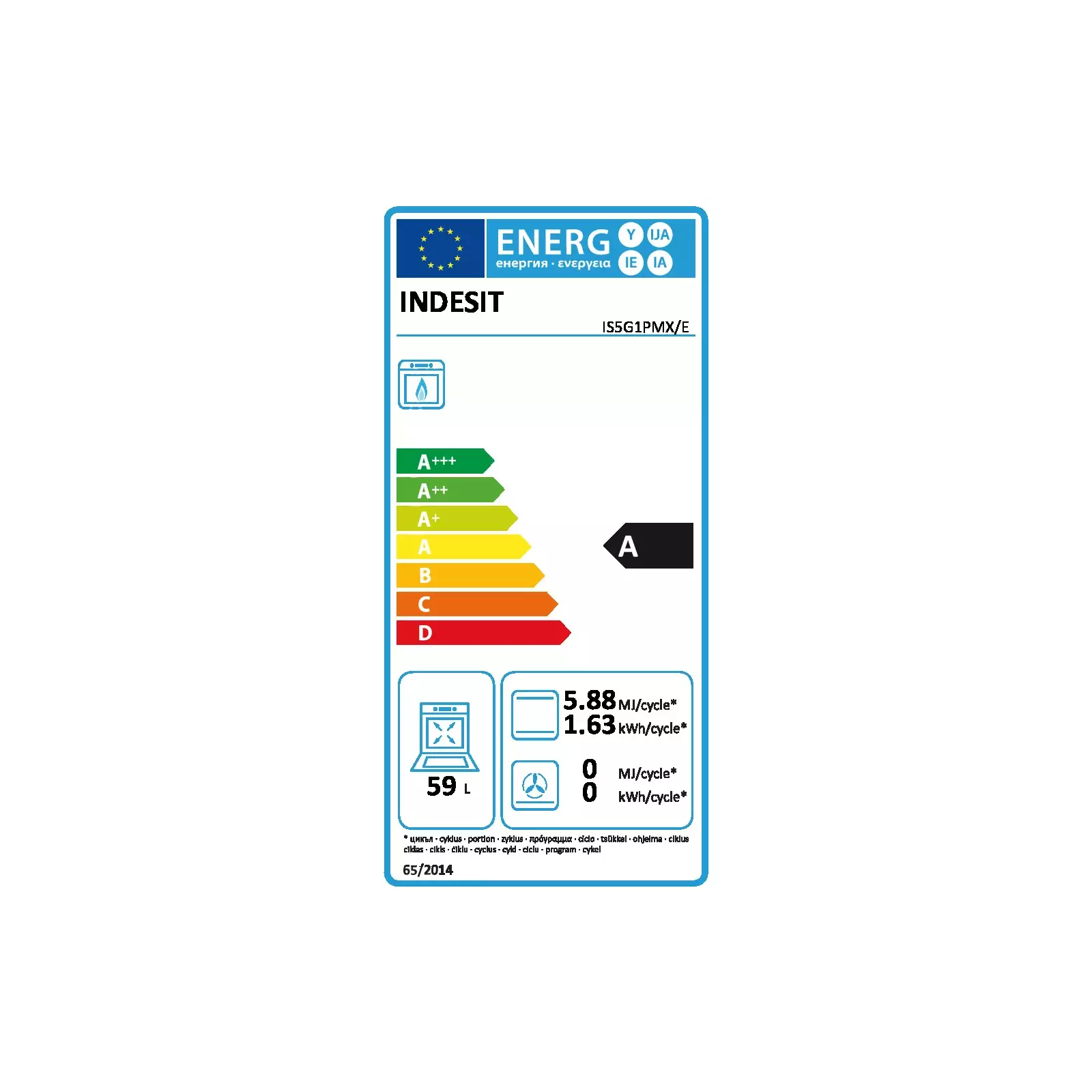 INDESIT IS5G1PMX/E Photo 4