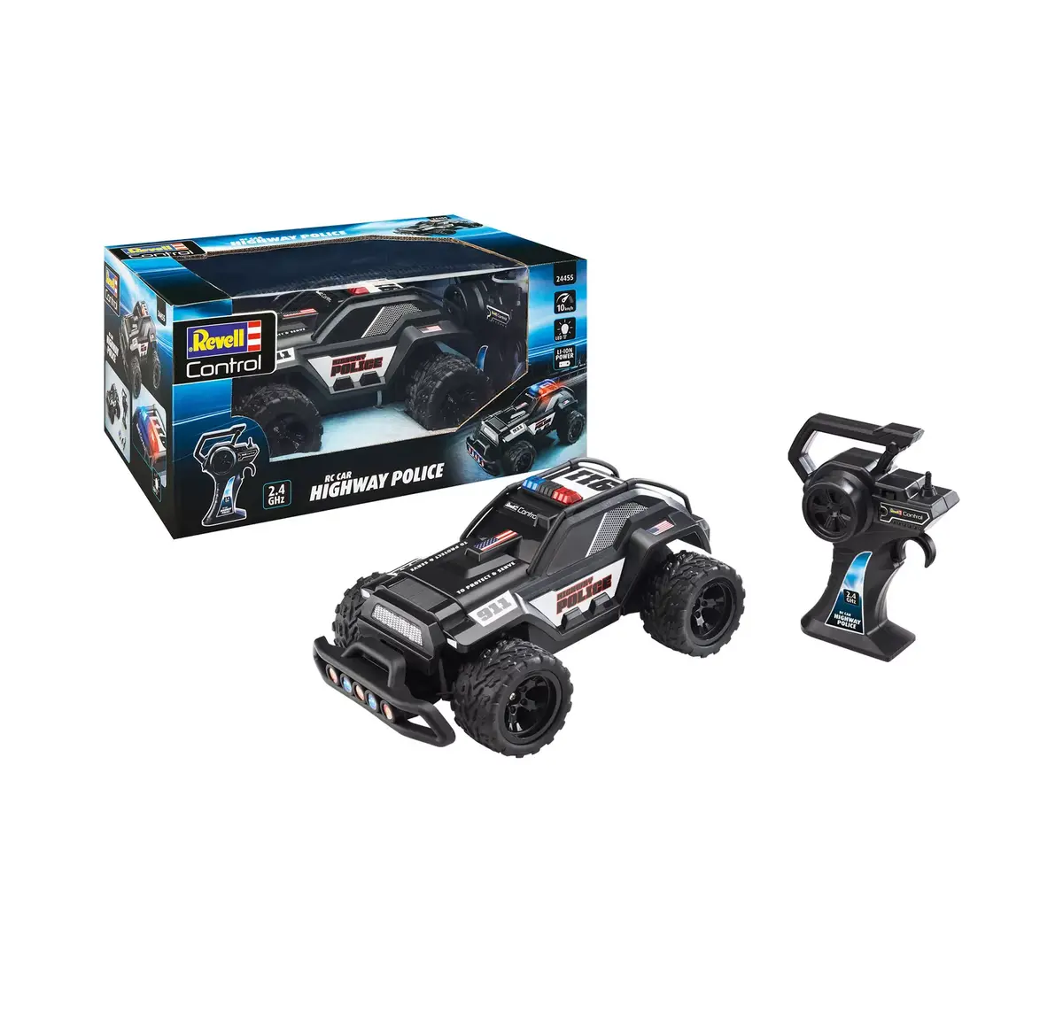 Revell Highway Police Remote Control Car Photo 4