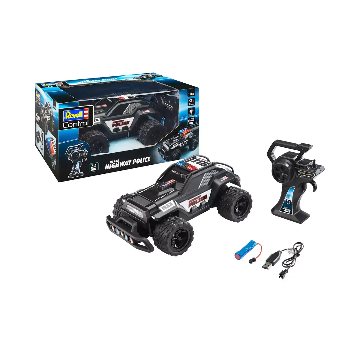Revell Highway Police Remote Control Car Photo 5
