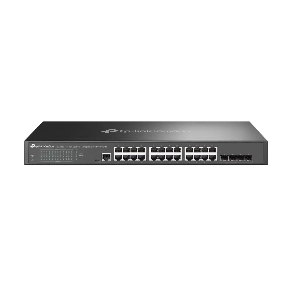 Pārvaldāms slēdzis TP-Link JetStream 24-Port Gigabit
