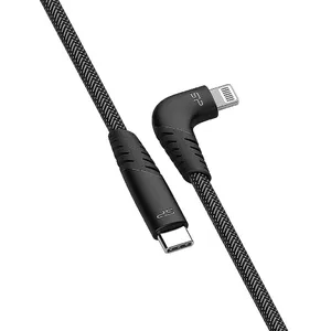 Silicon Power SP1M0ASYLK50CL1G USB cable 1000 m USB 3.2 Gen 2 (3.1 Gen 2) USB C USB C/Lightning Grey