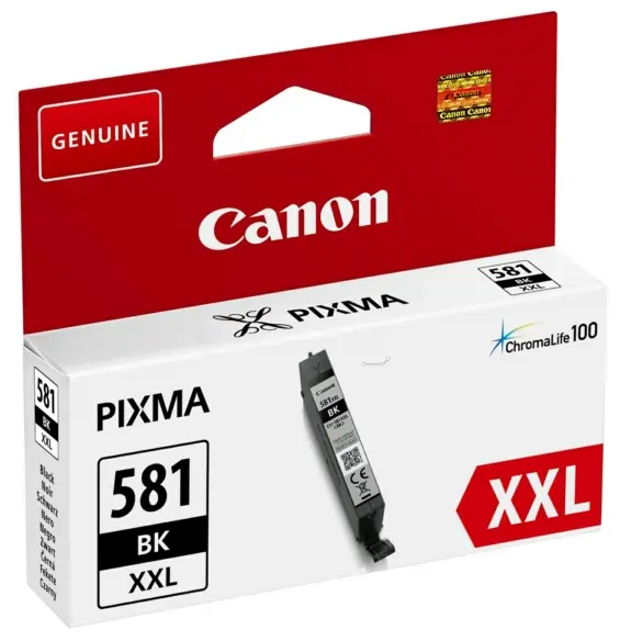 Tintes kasetne XXL Canon CLI-581XXL Melna Photo 3