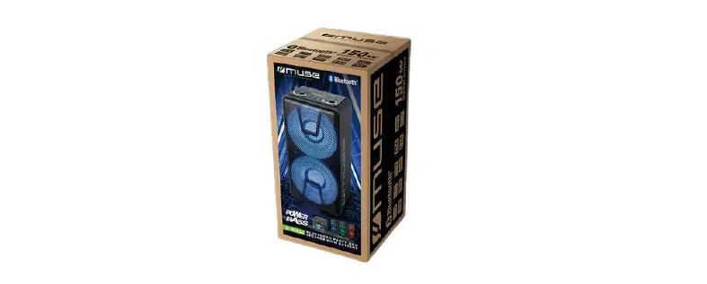 Stereo portable speaker Muse M-1805 DJ Photo 3