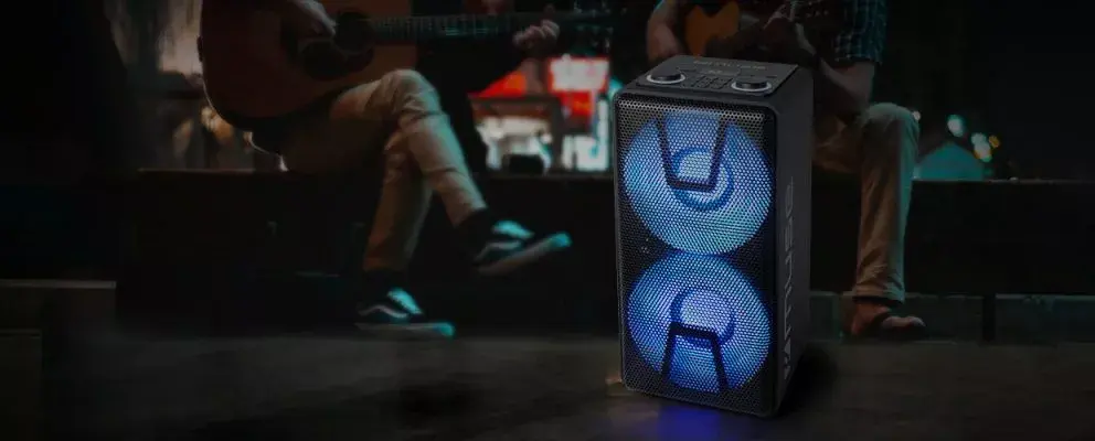 Stereo portable speaker Muse M-1805 DJ Photo 4