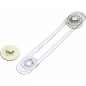 Olympia 98352 latch/locker hook Transparent, White Plastic, Silicone 1 pc(s)