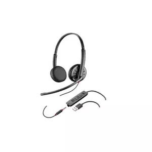 Fujitsu Plantronics Blackwire 325 Headset Wired Head-band Office/Call center Black