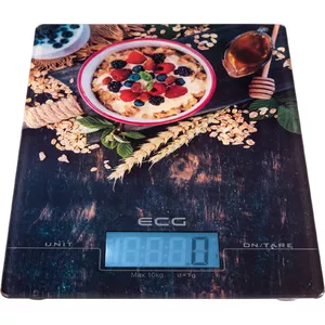 ECG KV 1021 Berries Multicolour Countertop Rectangle Electronic kitchen scale