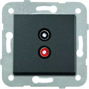 Аудиоразъем Viko by Panasonic Novella 9210 5537, черный