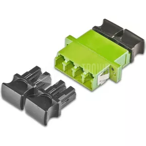 Multimode Fiber Coupling Lightwin LKUP 4LC-4LC MM OM5 — 4LC to 4LC OM5 multimode adapter