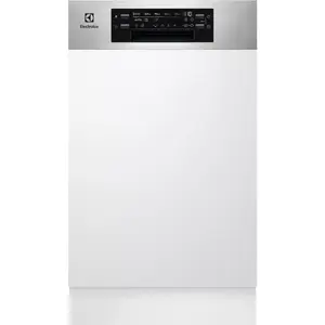 Built-in dishwasher Electrolux EES42210IX 45 cm slim, 9 place settings, 44 dB, AirDry, 8 programs