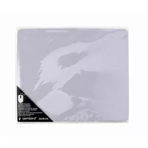 Mouse pad Gembird MP-PRINT-S gaming mousepad, white, rubber base, fabric surface