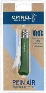 Карманный нож Opinel No. 08, рукоять бук хакки, лезвие из нержавеющей стали