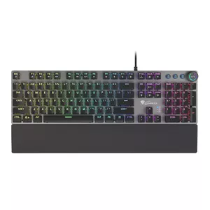 GENESIS Thor 380 RGB tastatūra USB QWERTY Angļu Melns