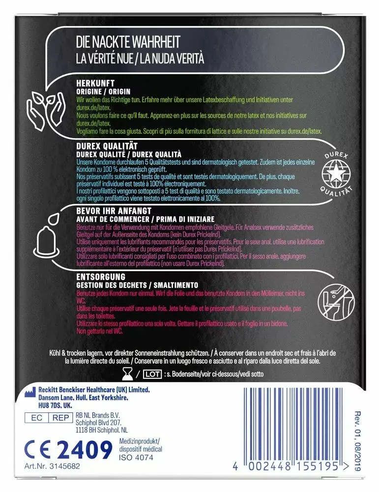 Презервативы Durex Performa 40 Photo 4