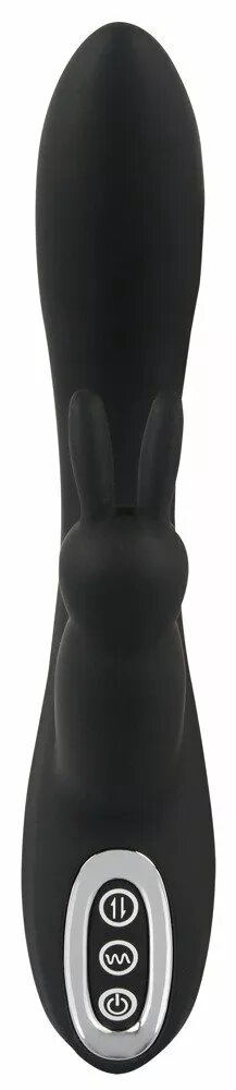 Вибратор sweet smile Silicone Pink — двойной rabbit Photo 3