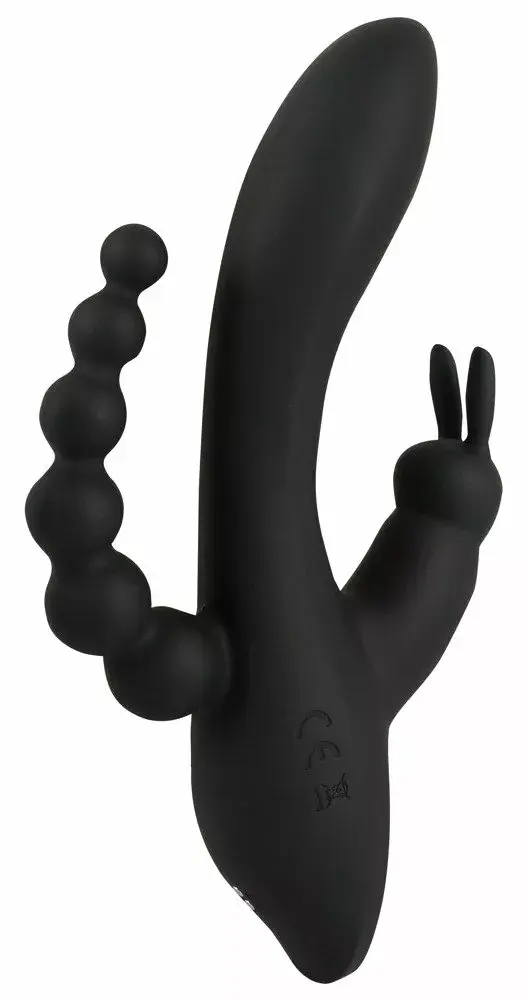 Вибратор sweet smile Silicone Pink — двойной rabbit Photo 6