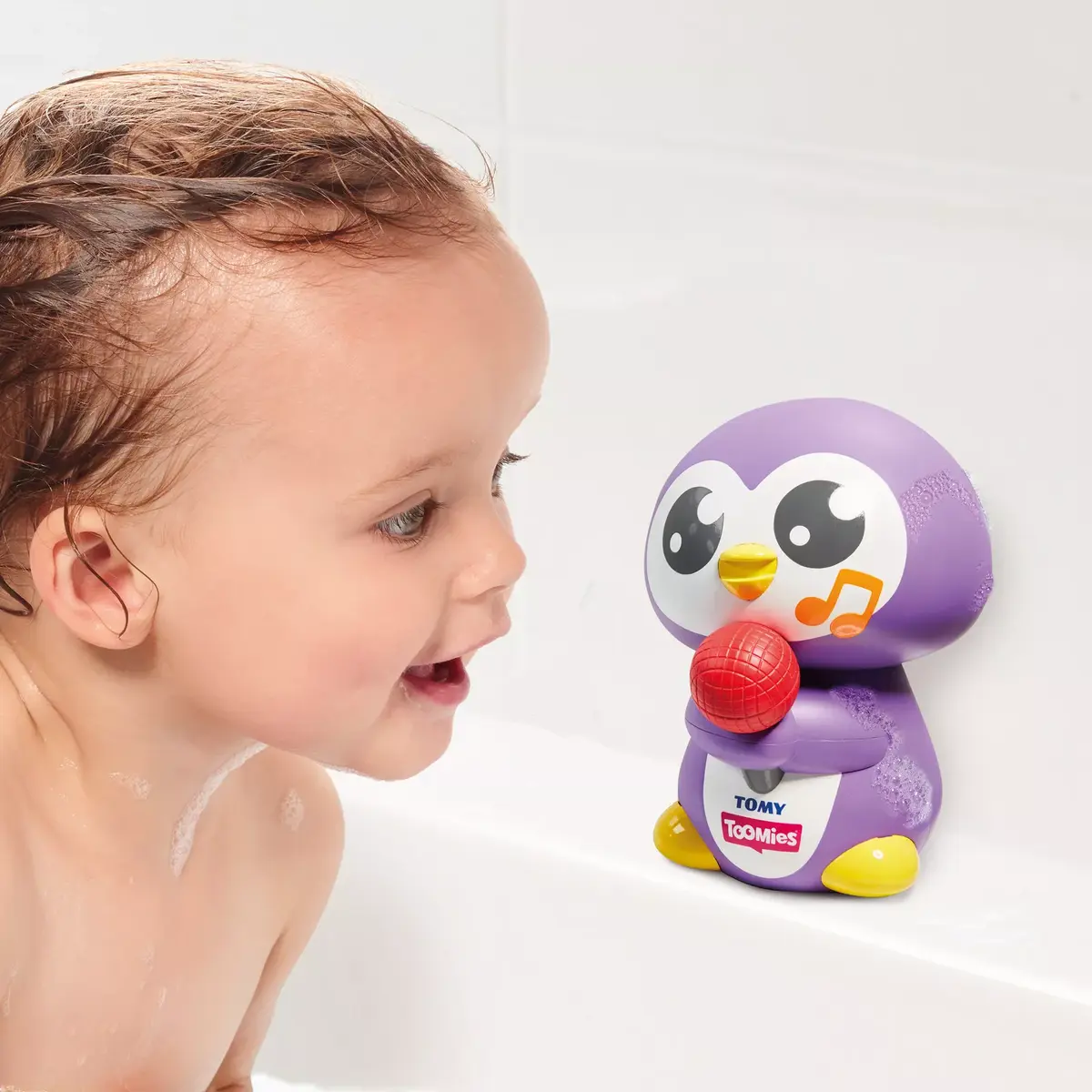 TOMY Tuneless Penguin vannas rotaļlieta E72724 Photo 5