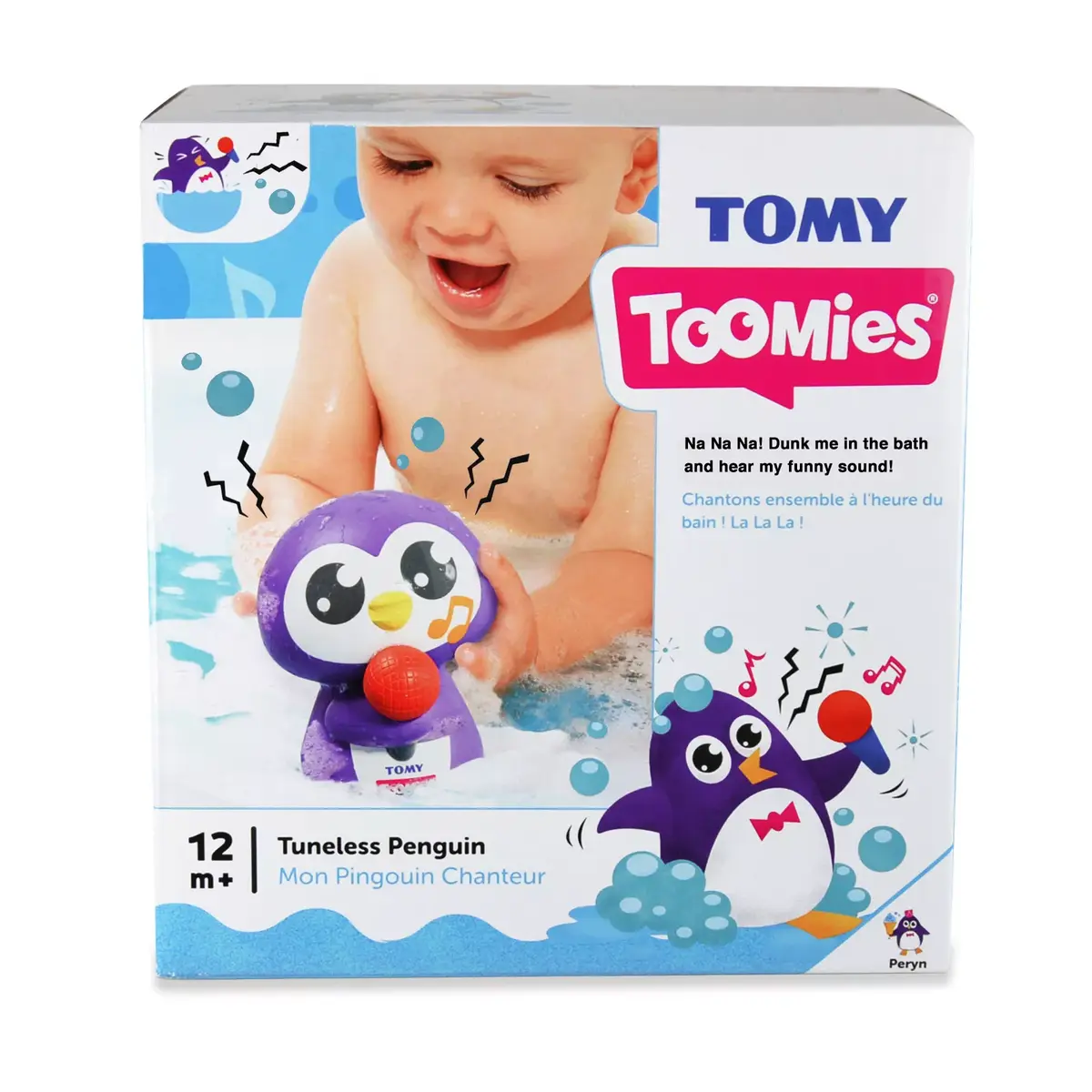 TOMY Tuneless Penguin vannas rotaļlieta E72724 Photo 6