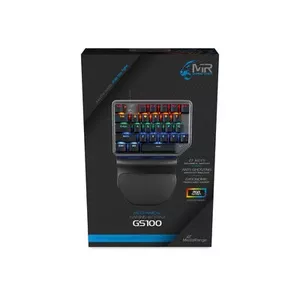 Gaming Keyboard MediaRange MRGS100 QWERTZ German Black Silver
