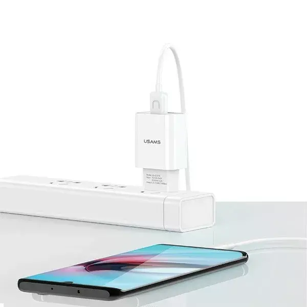 USAMS T21 USB Travel Charger Photo 5