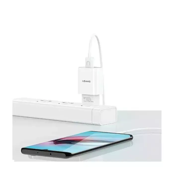 USAMS T21 USB Travel Charger Photo 6