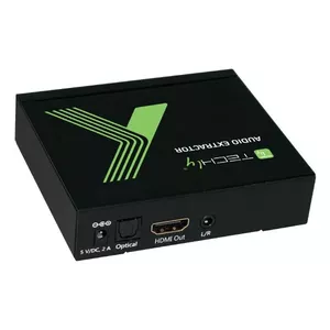 Audio Converter Techly IDATA-HDMI-EA4K Black