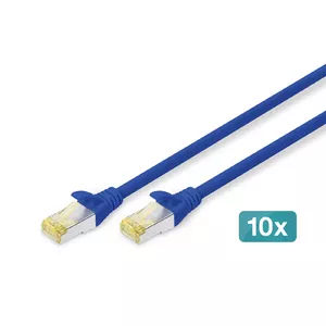 Сетевой кабель Digitus CAT 6A S/FTP RJ-45 2м Синий