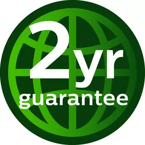 2 year worldwide warranty