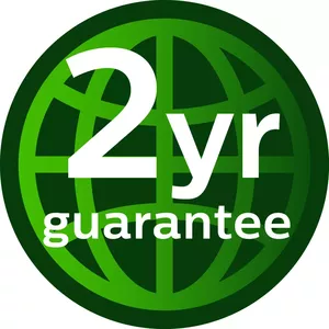 2 Year Worldwide Warranty