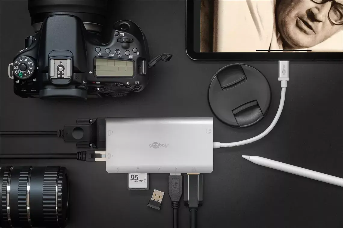 USB-C Multiport adapteris Goobay 49850 Photo 5