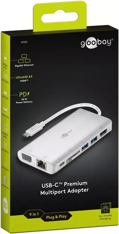 USB-C Multiport adapteris Goobay 49850 Photo 7