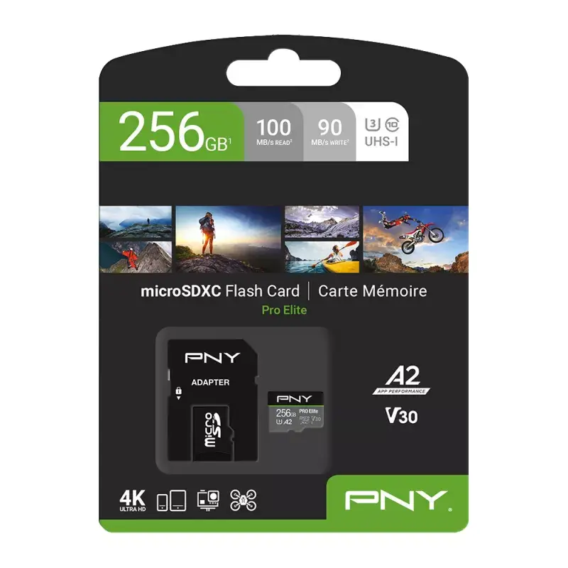 Zibatmiņa PNY 256GB P-SDU256V32100PRO-GE Photo 4