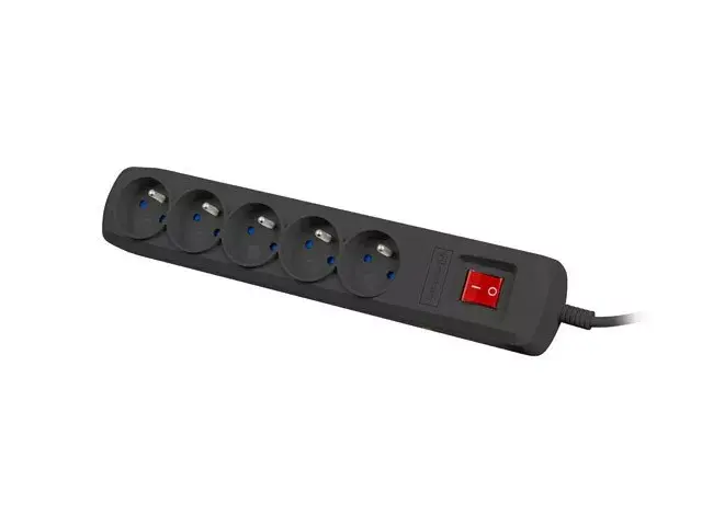 Strāvas aizsargs NATEC Bercy 400 — 5 kontaktligzdas, 3 m Photo 3
