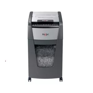 Шредер Rexel Optimum Auto+ 300X микрорезка черный серый