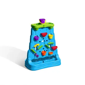 Ūdens galds Step 2 Waterfall Discovery Wall — plastmasas rotaļu galds ūdens spēlēm, no 1.5 gadiem (daudzkrāsains, 5.4 kg)