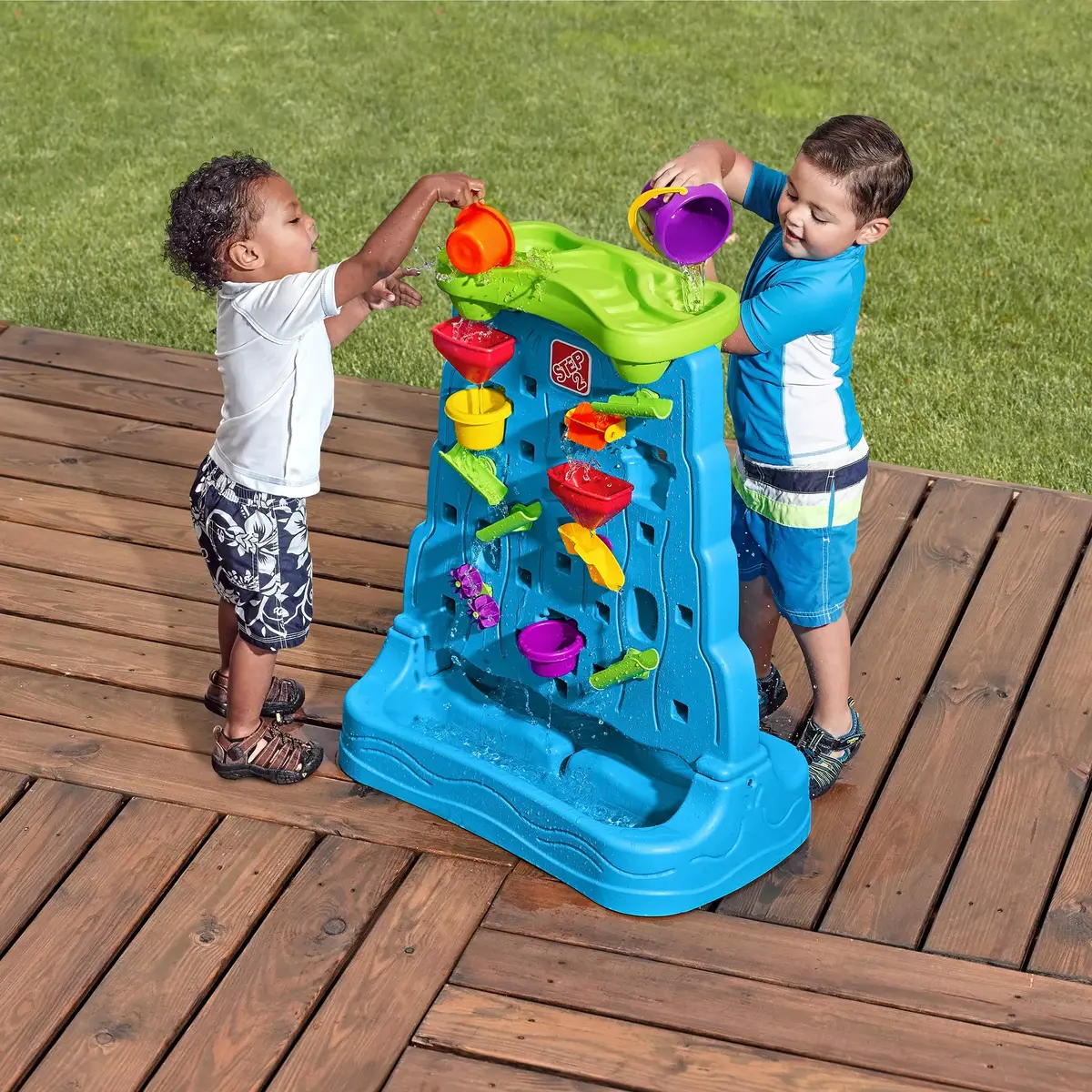 Step 2 Waterfall Discovery Wall ūdens galds Photo 6