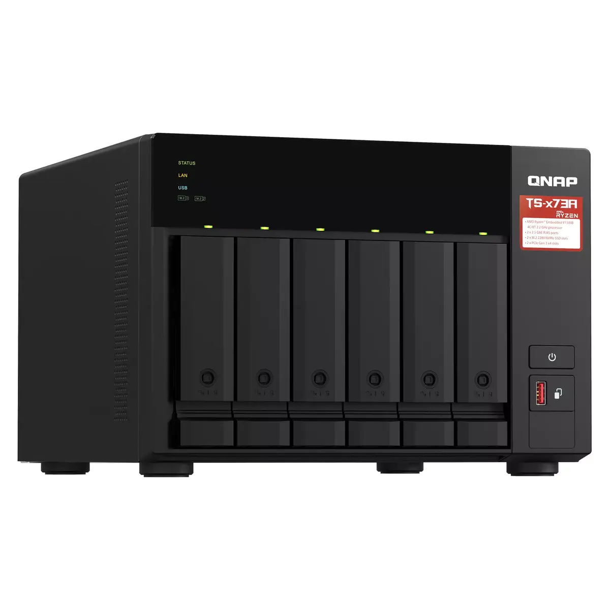 NAS QNAP TS-673A Photo 3