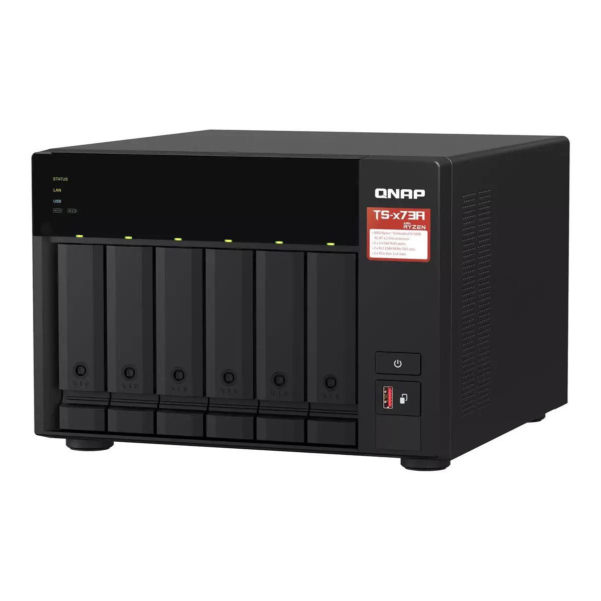 NAS QNAP TS-673A Photo 4